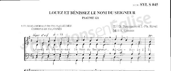 Chantons En Eglise Louez Et B Nissez Le Nom Du Seigneur Psaume Hot Sex Picture